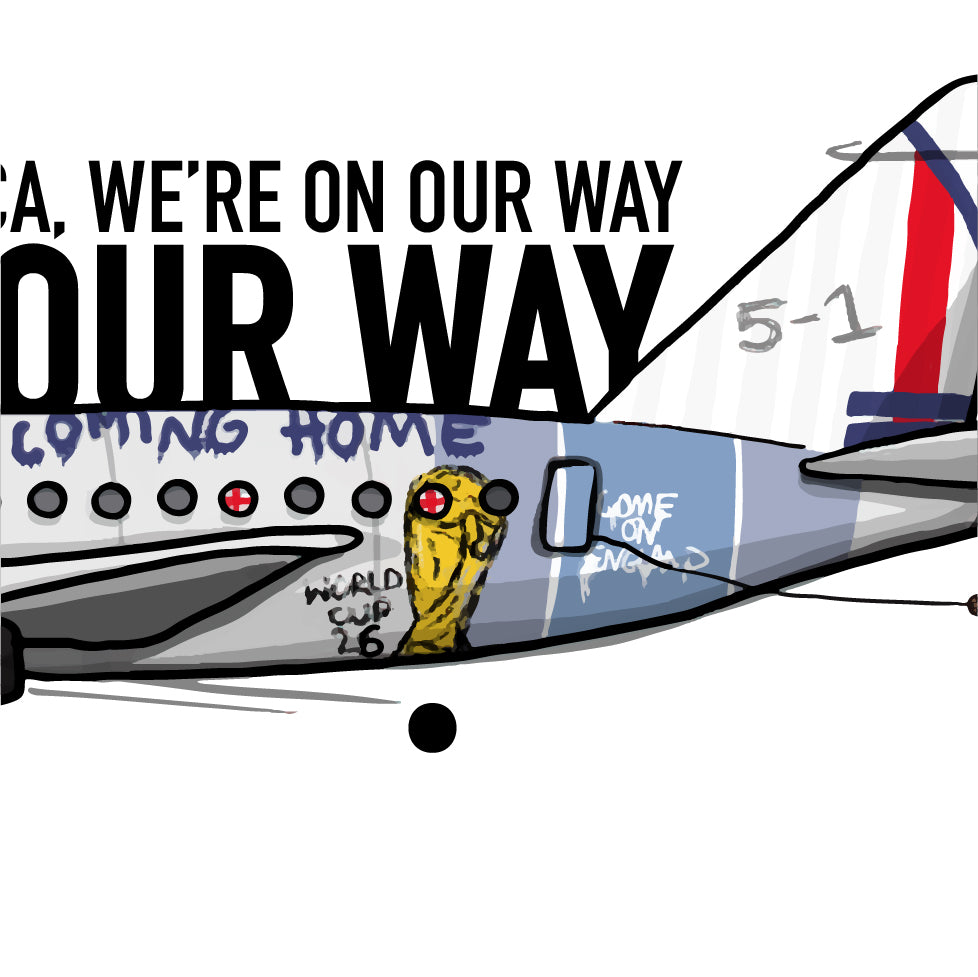 We're On Our Way (North America) - Unisex T-Shirt - England Shirt