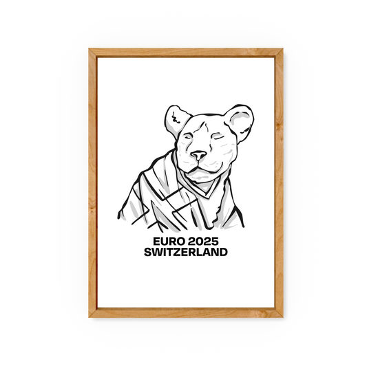 Euro 2025 Lionesses Print