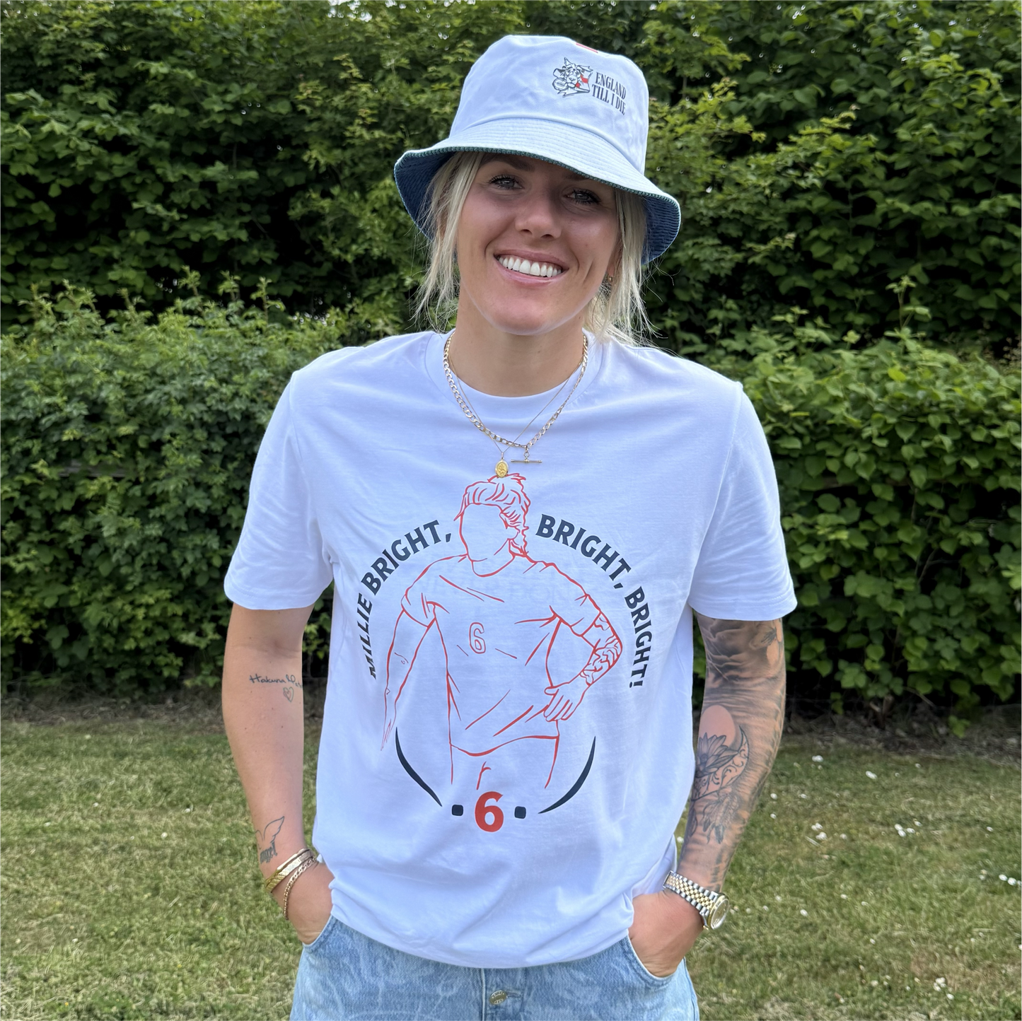 Millie Bright, Bright, Bright! - Unisex T-Shirt - England Shirt